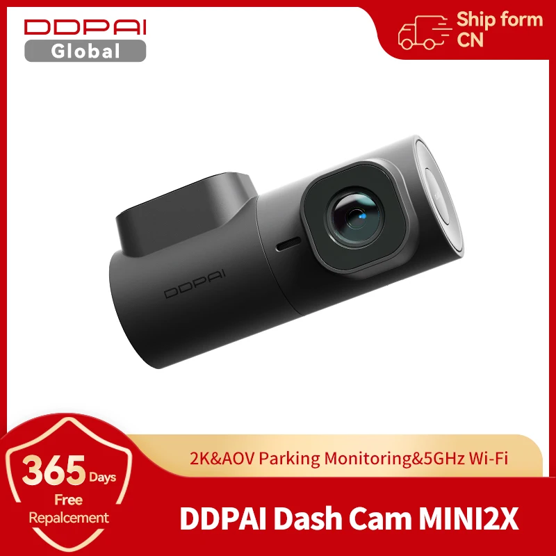 DDPAI MINI2X Dash Cam 2K 5GHz Wifi with ADAS Car DVR Camera Dashcam Night Vision2.0  Dash Camera Recorder 24H Parking Monitor