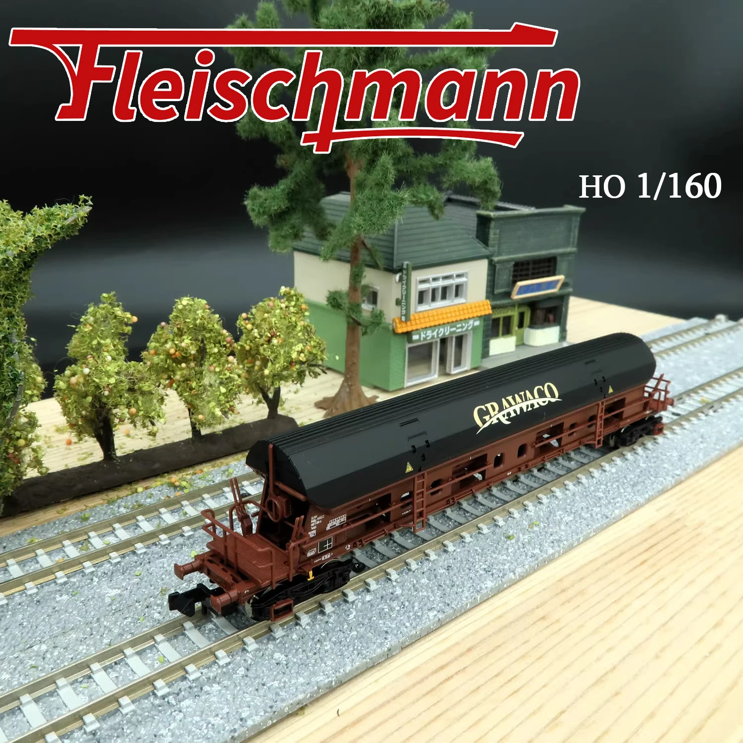 

FLEISCHMANN N Scale 1/160 Toy Train Long Freight Car Model 6660101 Transport Vehicle Train Model Boys Toy Gift