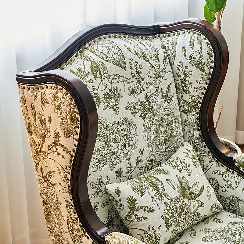 American retro tiger chair leisure chair