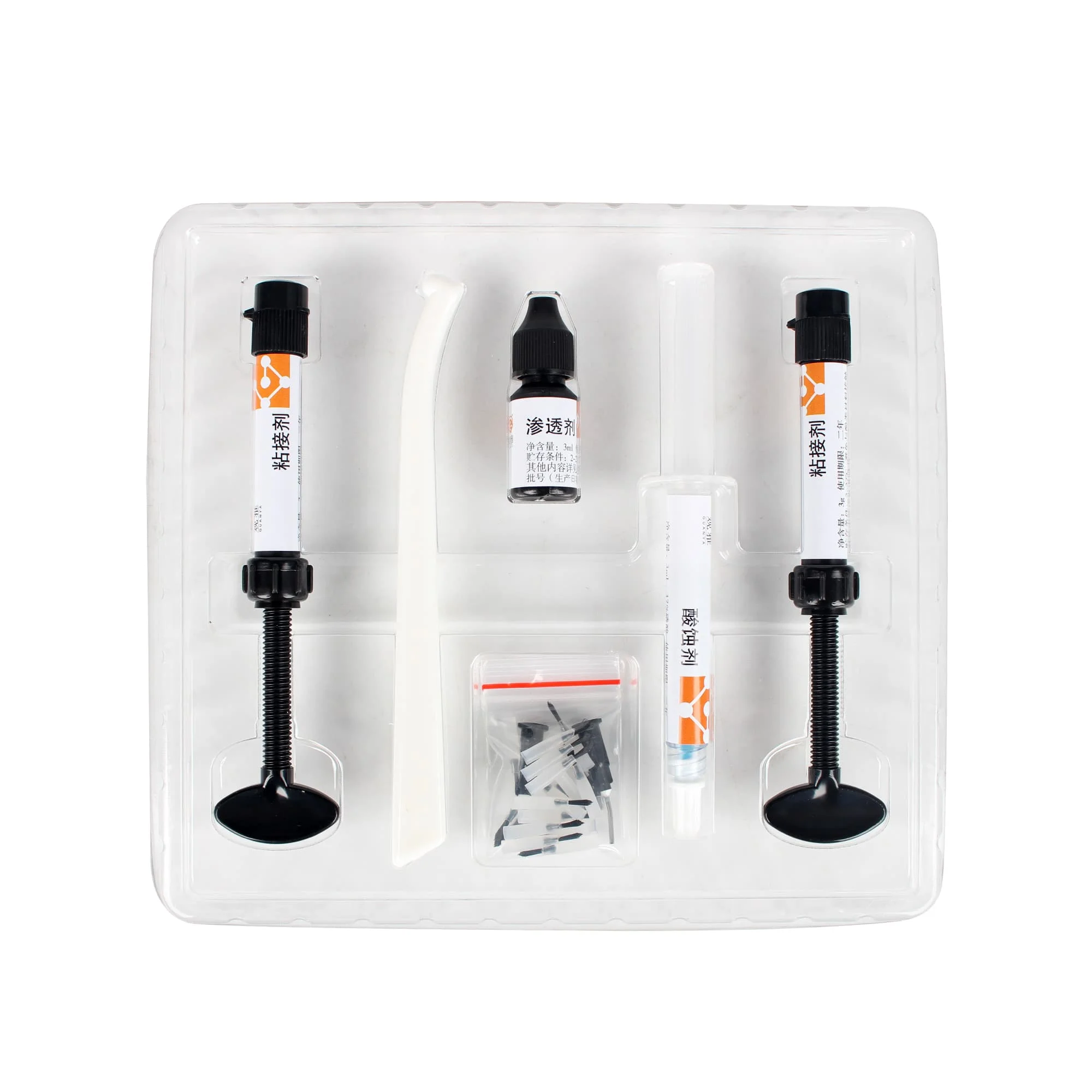 Dental Orthodontic Adhesive Kit  Light Cure Glue Direct Bonding System for Brackets Buccal Tube Dentistry Material