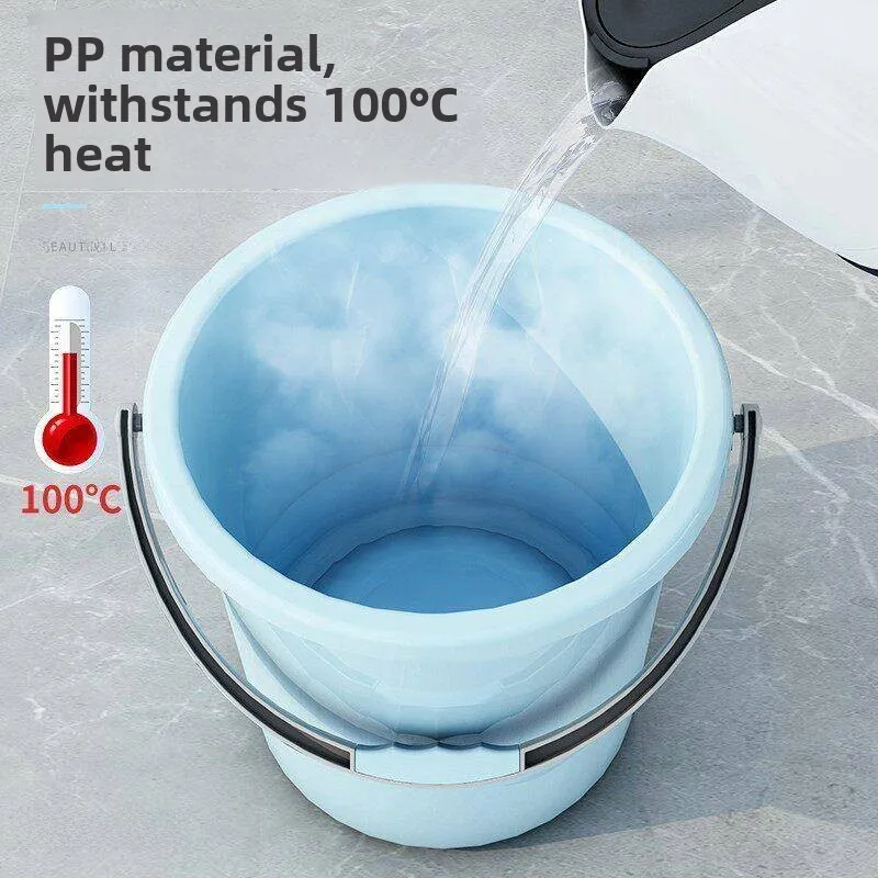 Large Capacity Bucket Basin Set for Dormitory Students Laundry Supplies High School Middle School Bucket Washing Tools