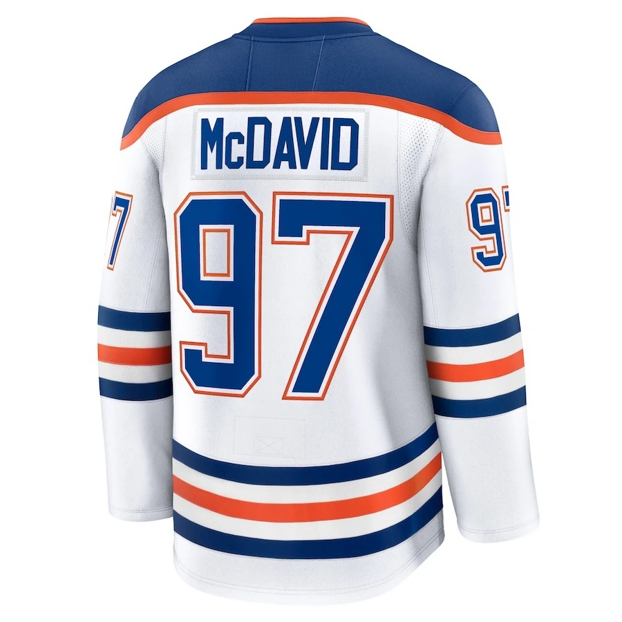 2025 Wholesale Stitched Edmonton Hockey Jersey Men Youth Gretzky Draisaitl Ice Hockey Uniform