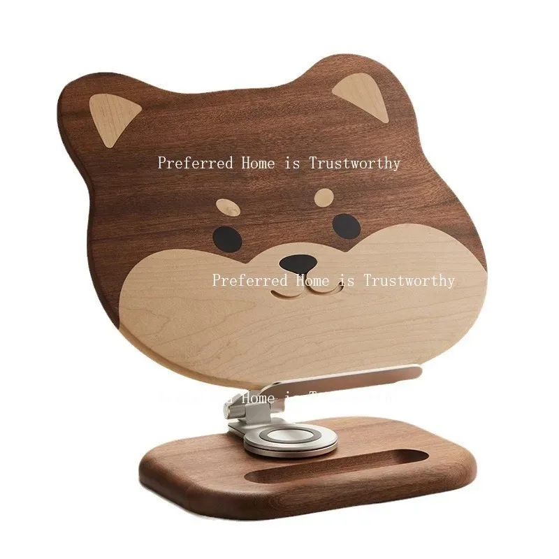 

Sandalwood Solid Wood Reading Stand Height Increasing Bracket Picture Book IPad Tablet Notebook Portable Book Holder