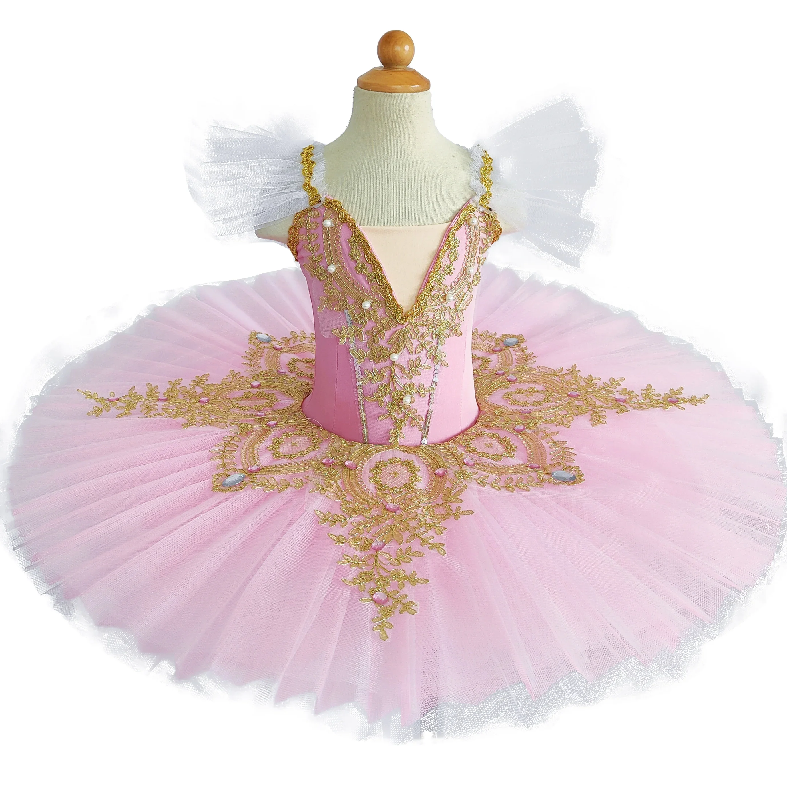 

New Ballet Tulle Dress Professional Swan Lake Ballerina Pancake Tutu Adult Ballet Dress Costume women