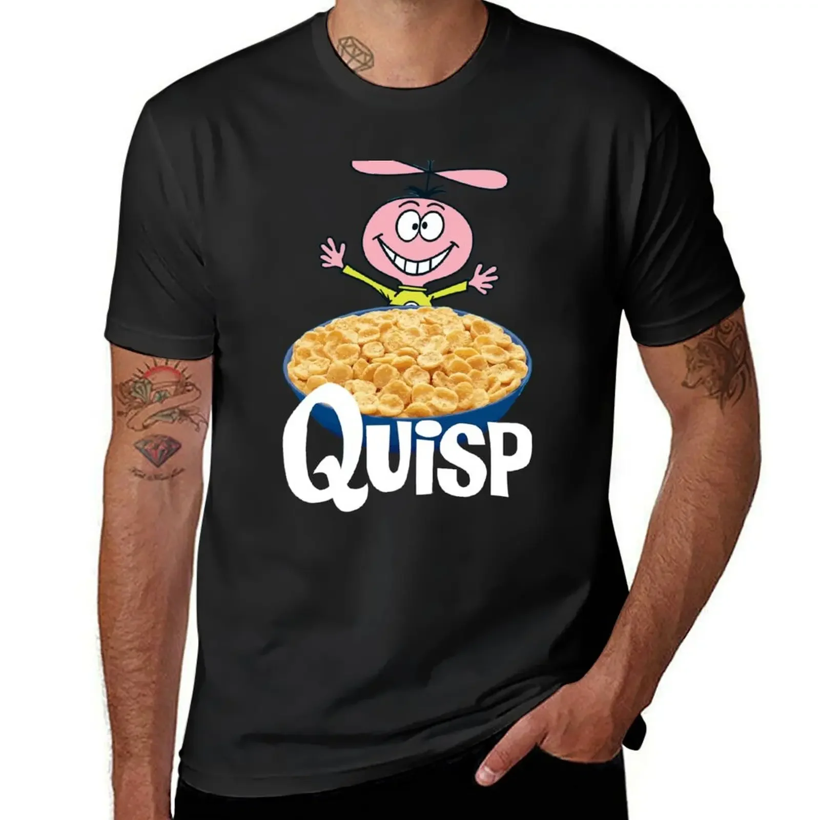 Quisp T-Shirt for a boy cute clothes Aesthetic clothing plus size tops shirts men