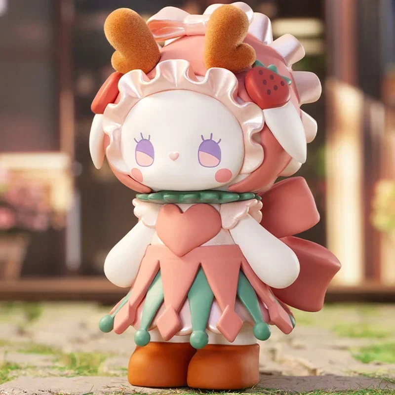 إيما سيكريت فورست مقهى سلسلة صندوق أعمى تخمين حقيبة سطح المكتب الديكور لطيف نموذج هدية فتاة حقيبة أعمى اللعب أنيمي الشكل