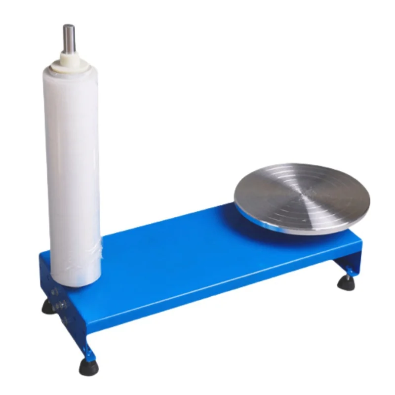 Portable Small Pallets - Manual PE Stretching Film Wrapping Machine for Carton Box Plastic Stretch Film Roll Packaging Machine