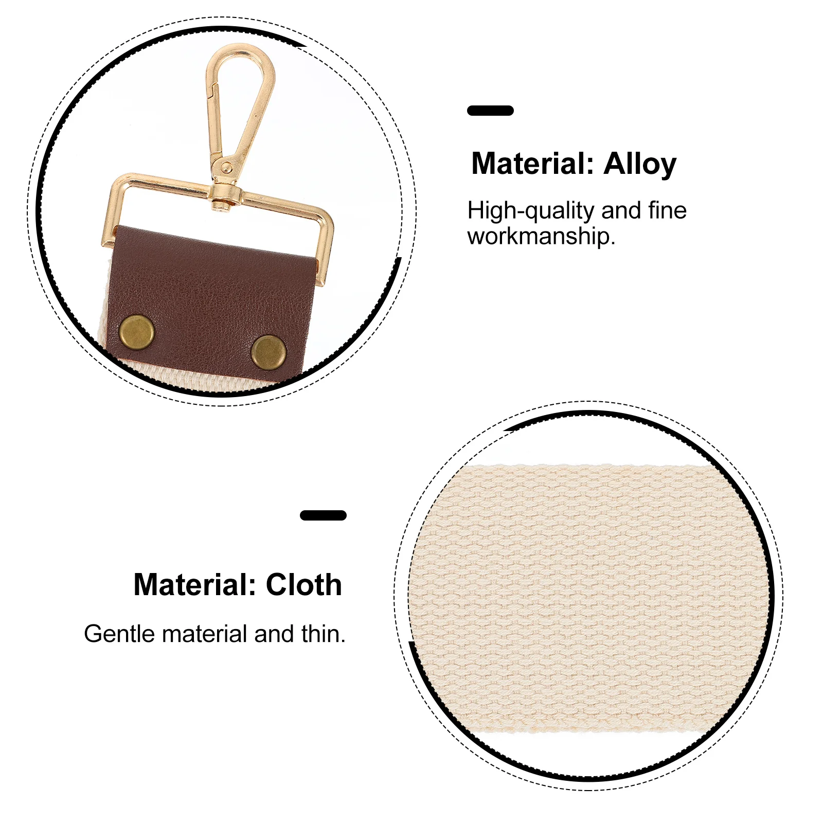 

Professional Razor Strop Sharpening Strap Comfortable Canvas Barber Shaving Belt for Razor Blade Sharpening and Maintenance