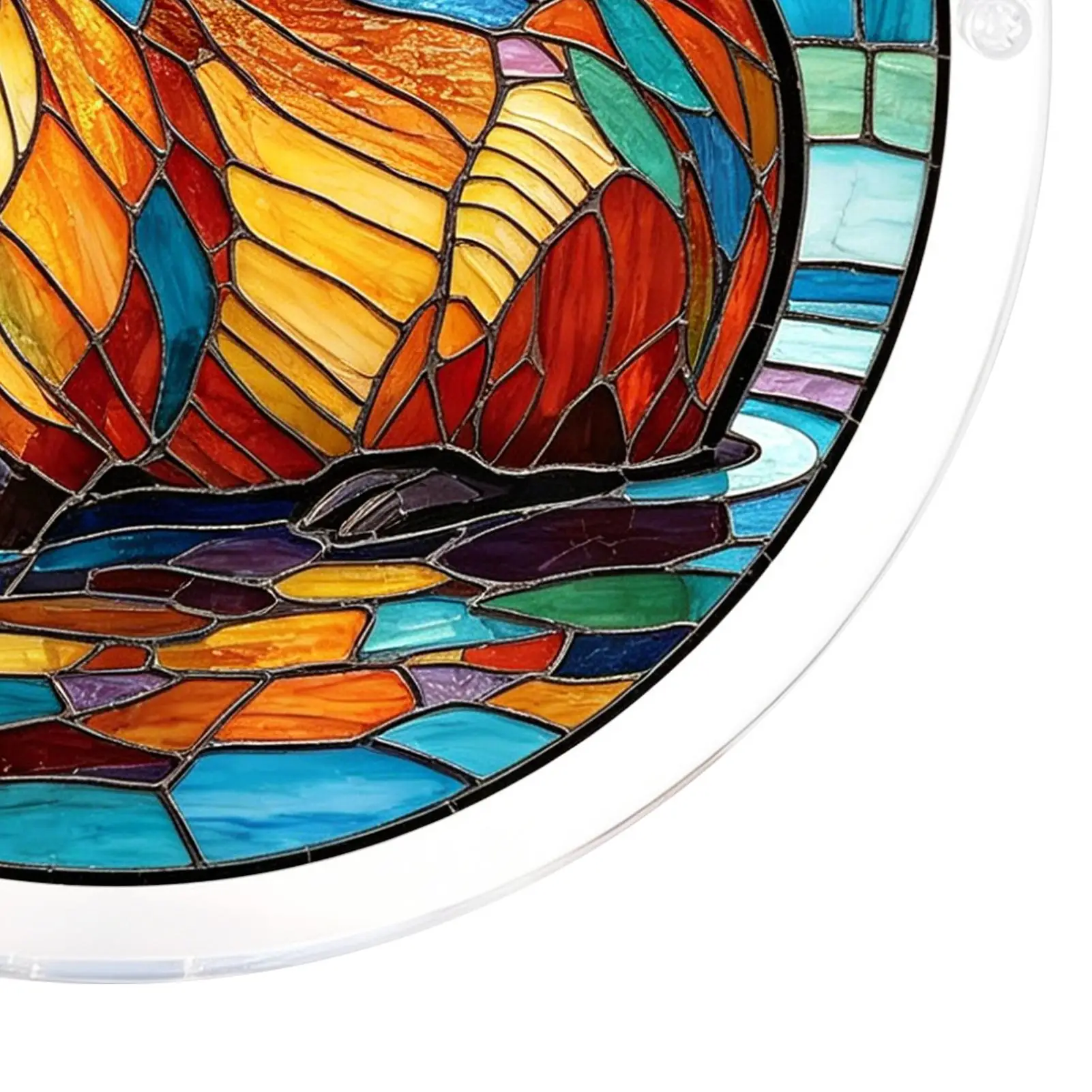 Sun Catcher Decor For Home 2D Acrylic Colorful Pendant Window Decor Puzzle Ornament For Bedroom Living Room Windowsills Balcony