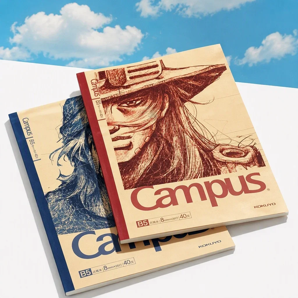 B5 JoJo Bizarre Adventure Steel Ball Run Joestar Johnny Zeppeli Gyro Notebook Anime Collection Display Decorative Showpiece Gift