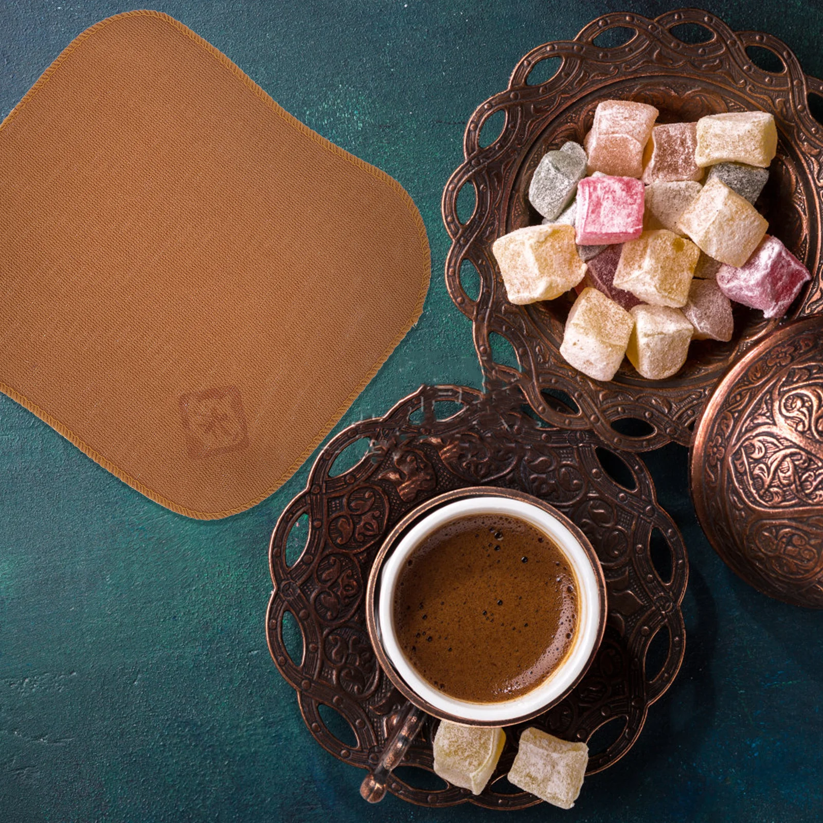 

20pcs Premium Thickened Tea Towel Absorbent Cleaning Cloth For Kitchen Glass Cookware Kung Fu Tea Table Napkin