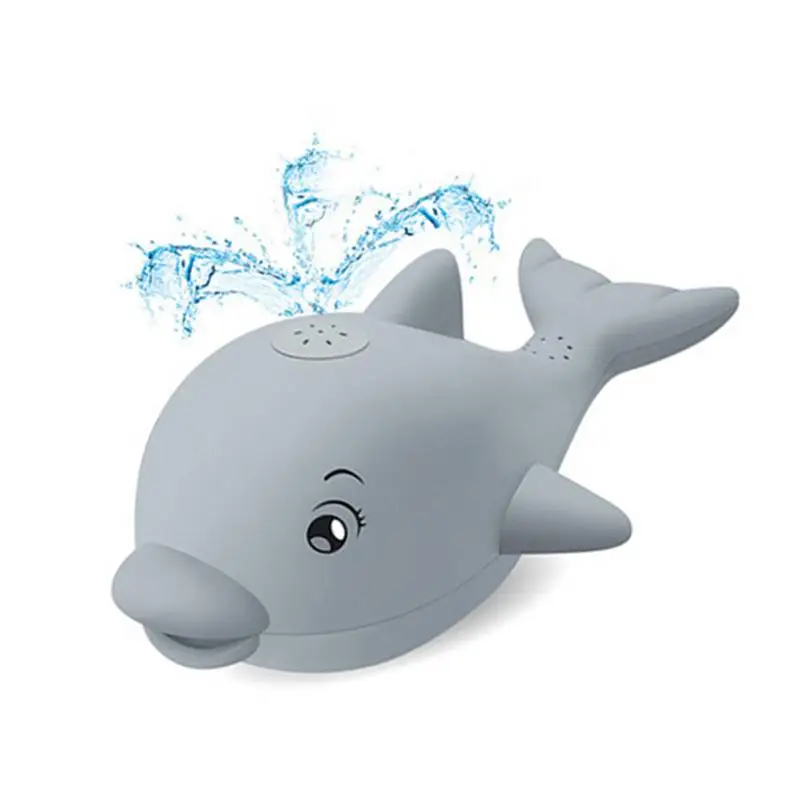 

Baby Light Bathtub Toy Induction Water Spray Ball Baby Shower Toys Whale Bathroom Water Playing Electric Toys