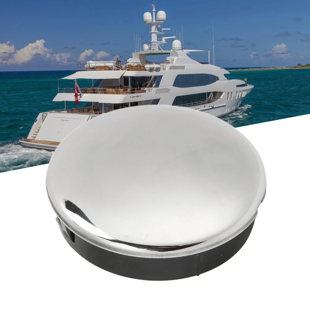 

Polycarbonate Cover Boat Center Cap Boat Upgrade Easy Snap-in Installation Fatigue Resistant Reliable Boat Accessory