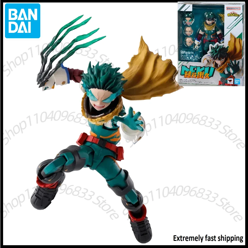 In Stock Full Bandai SHF Comprehensive Series My Hero Academia Izuku Midoriya & Katsuki Bakugo PLUS Accessory Set Action Figures