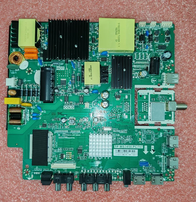 TP.MS3458.PC757   4K three in one TV motherboard for lc490eqy-ska1 550ma 108w or lc550egy-skm3  600ma 138w Physical photos