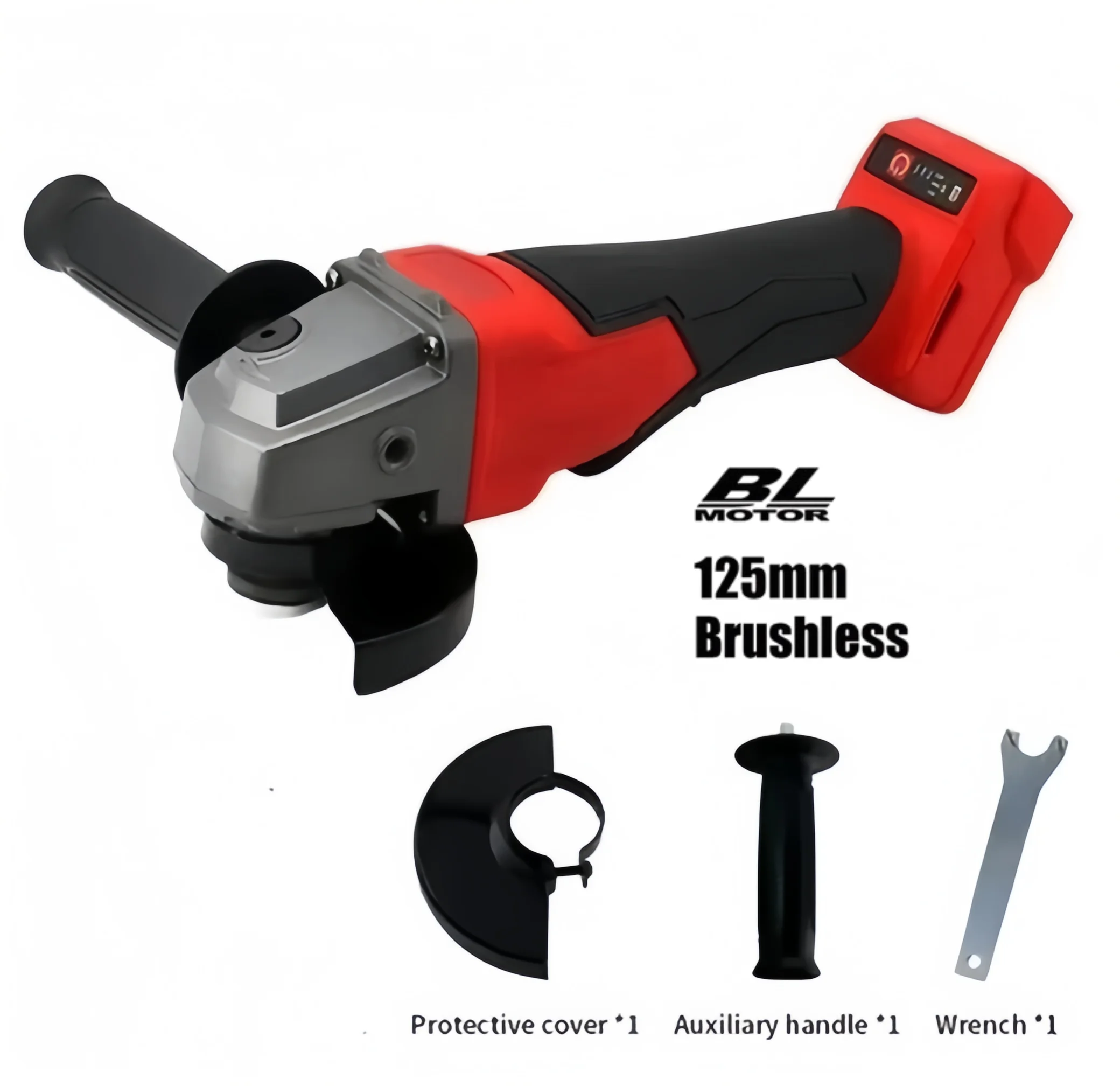 18V 리튬 배터리 3단 기어 125mm 밀워키용 브러 - Brushless Angle Grinder Battery Powered 리뷰 및 가격