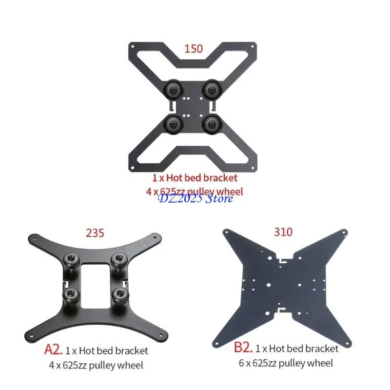 

Q6RC Printer Hot Bed Stand Hotbed Supporter YAxis Carriage Heating Platform