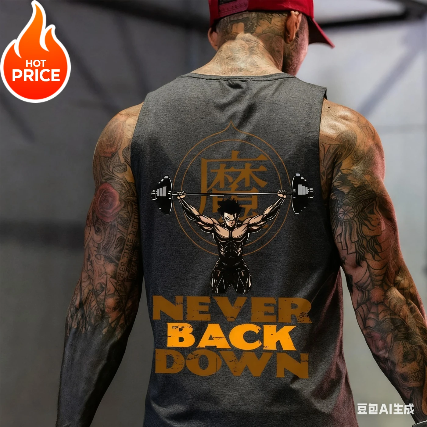 Koszulka bez rękawów na siłownię Dragon Ball Anime Son Gohan Super Saiyan Harajuku Wiosna Lato Casual Sport Fitness Czysta Bawełna