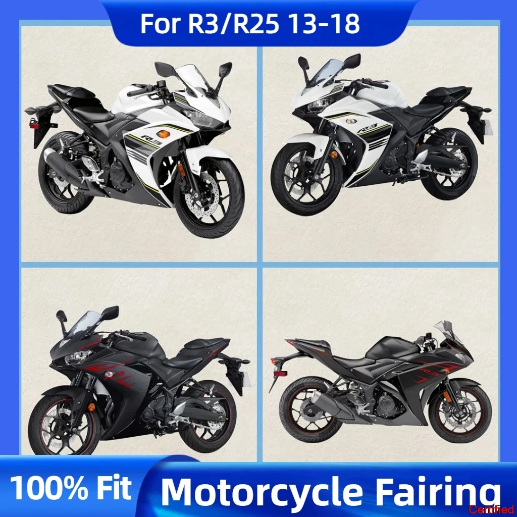 

New New ABS ing Fairings Kits Fit For YAMAHA YZF R25 2013 2014 2015 2016 2017 2018 YZF-R25 YZF R3 Bodywork set