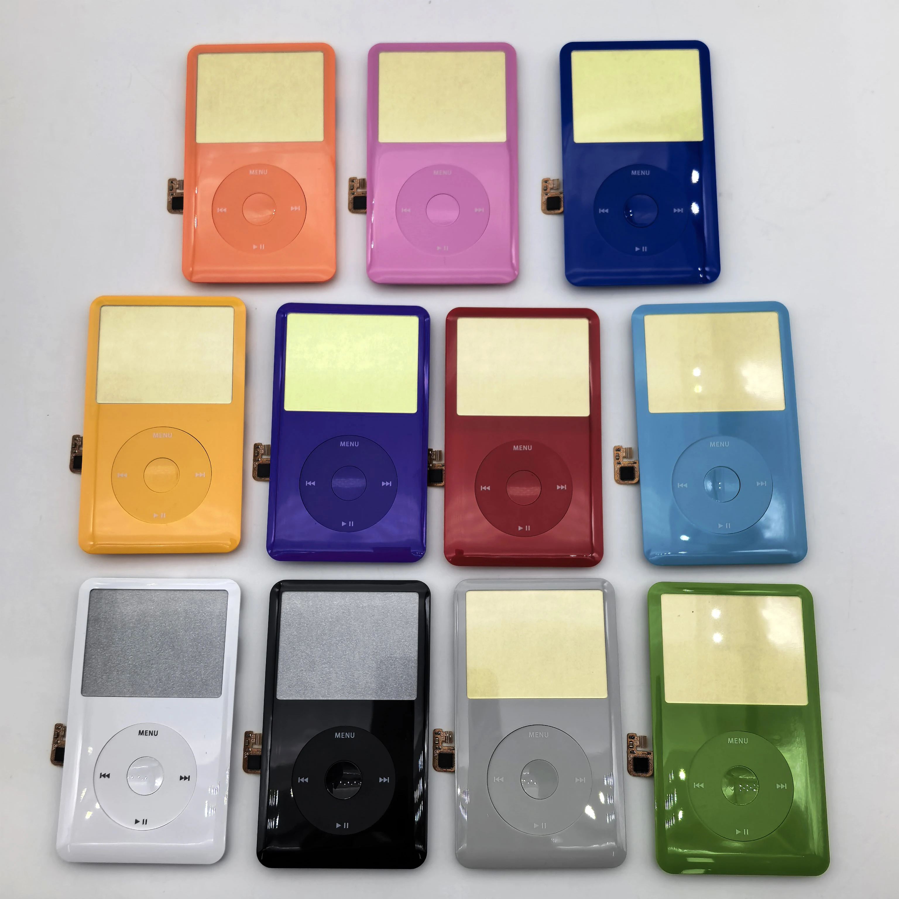 Frontplatte für iPod Classic 6. und 7. Generation, Gehäuse mit Clickwheel und Mittelknopf für 80GB 120GB 160GB A1238 – Detail 3