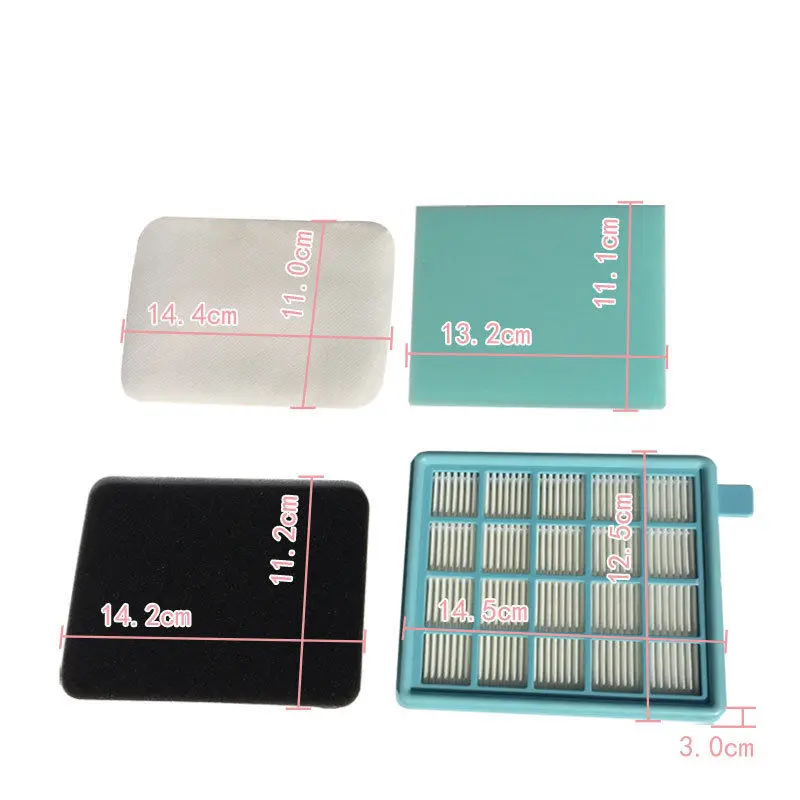 FC9322 FC9323 FC9324 FC8633 Foam Felt Filter FC8634 FC8635 FC8645 4pcs FC8646 FC8647 FC8670 FC8671 FC8672 FC9320 FC9321 Set