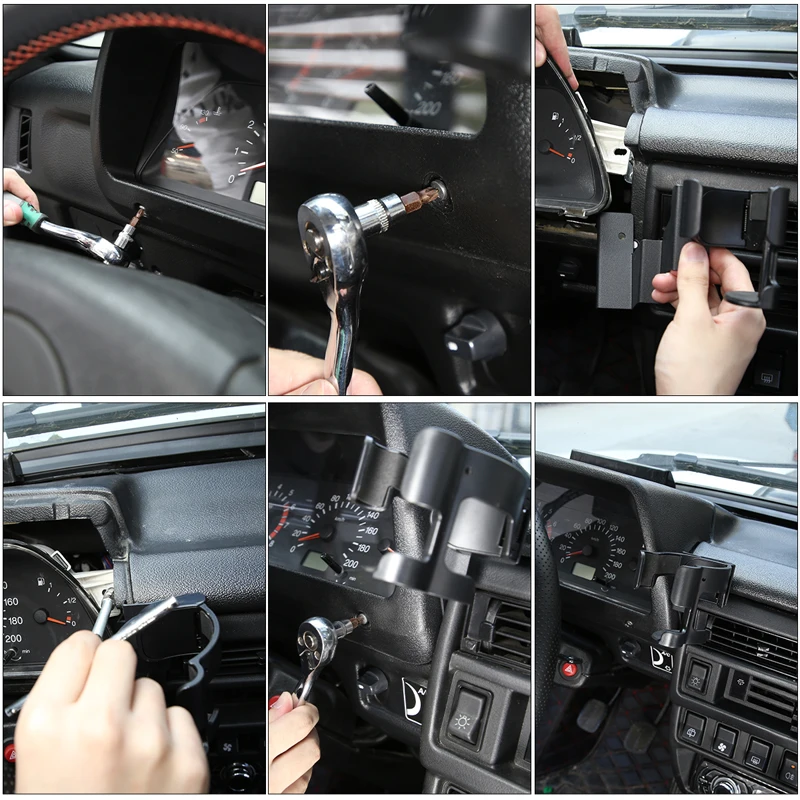 For LADA NIVA 4X4 2009-2019 Car Special Mobile Phone Bracket Multi-Function GPS Navigation Bracket Car Accessories