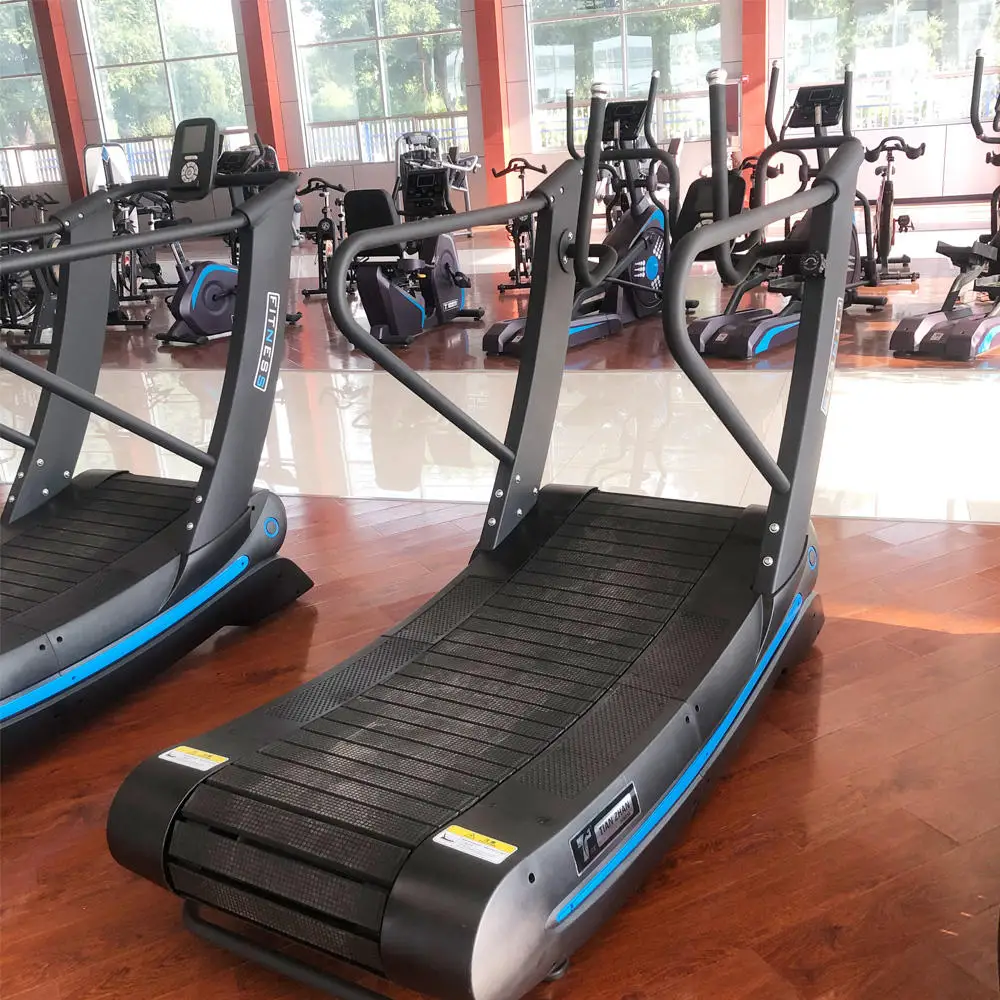 Curved Treadmill Commercial Gym Equipment Treadmill  Super March High Quality Commercial Treadmill