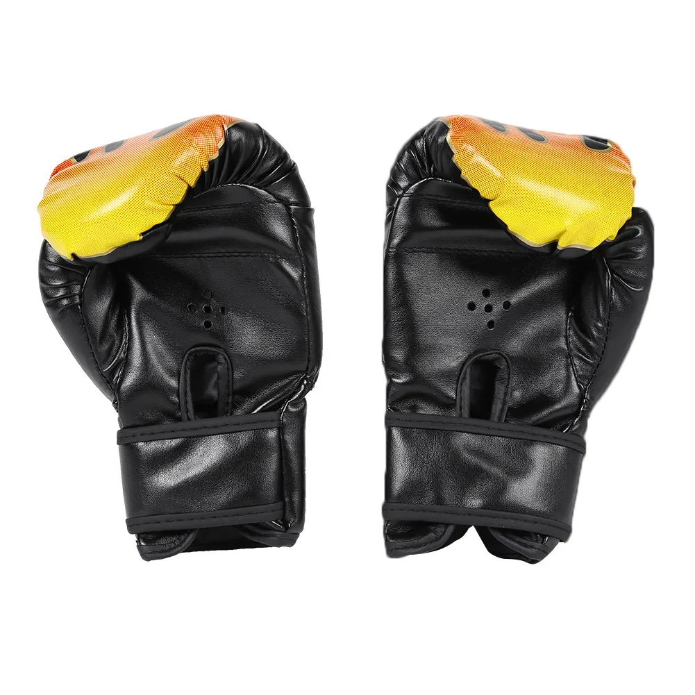 

2Pcs Kids Boxing Gloves PU Leather Kickboxing Gloves Breathable Fighting Mitts Taekwondo Mitts for Punching Bag
