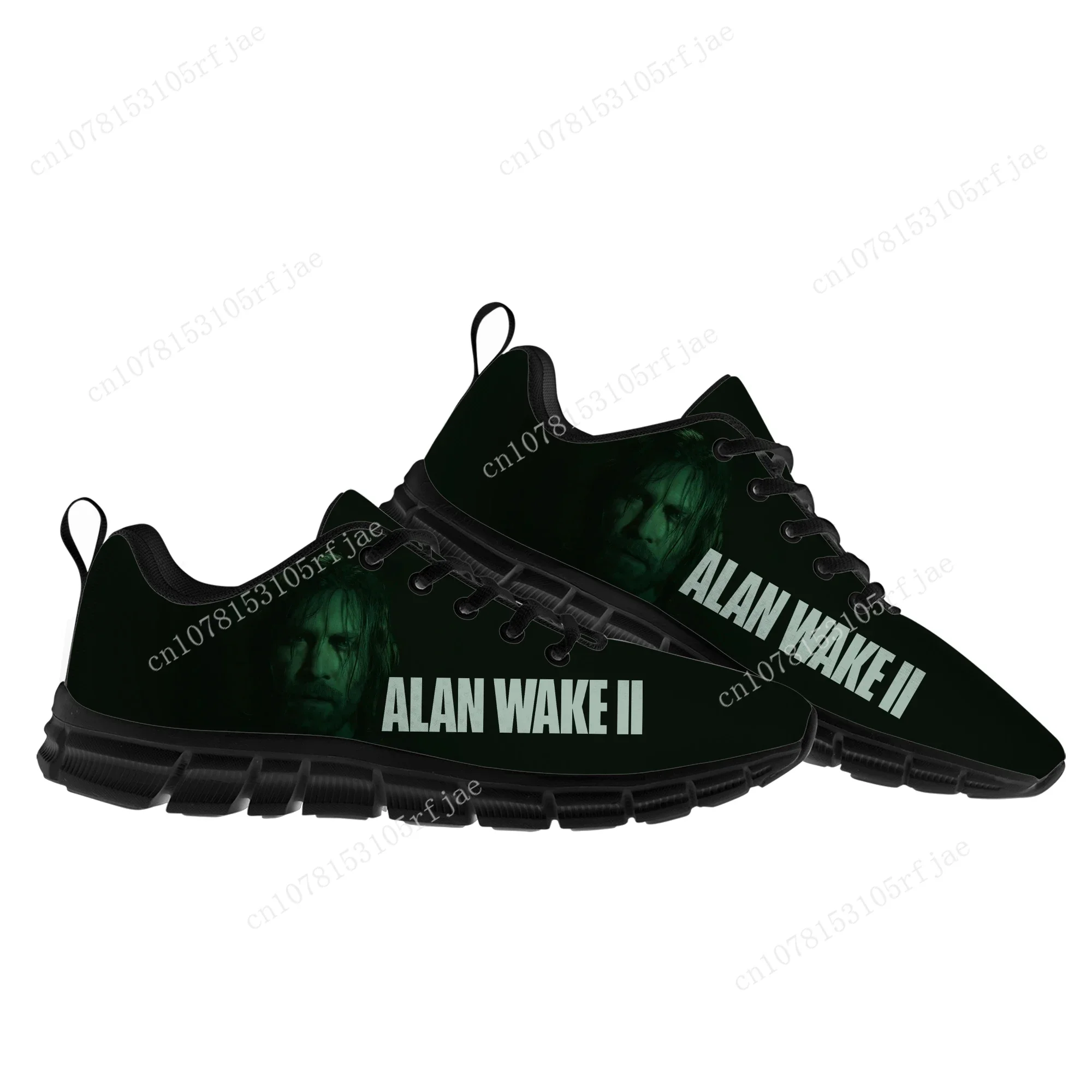 Alan Wake2 Sports Shoes 3D Game Mens Womens Teenager Children Fashion Custom Sneakers High Quality Sneaker Custom Built Shoes