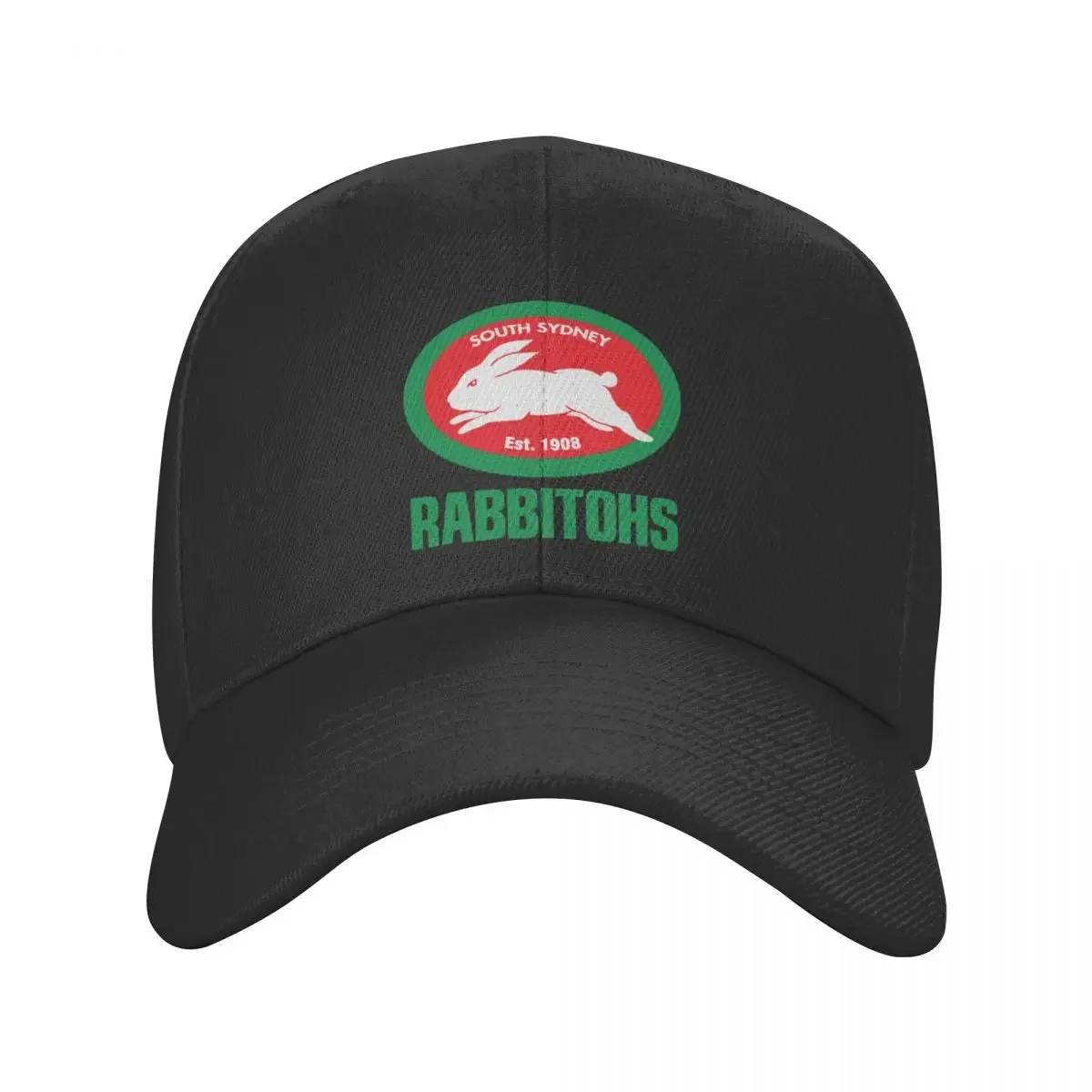 south-rabbitohs Baseball Cap black dad hat Rugby Snap Back Hat Women Caps Men's