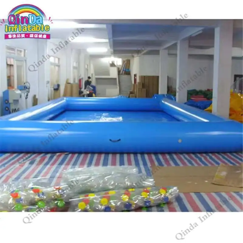 Aufblasbarer Kinderpool im Freien, aufblasbarer Endlospool aus PVC, riesiger aufblasbarer Einhorn-Pool, Schwimmbad