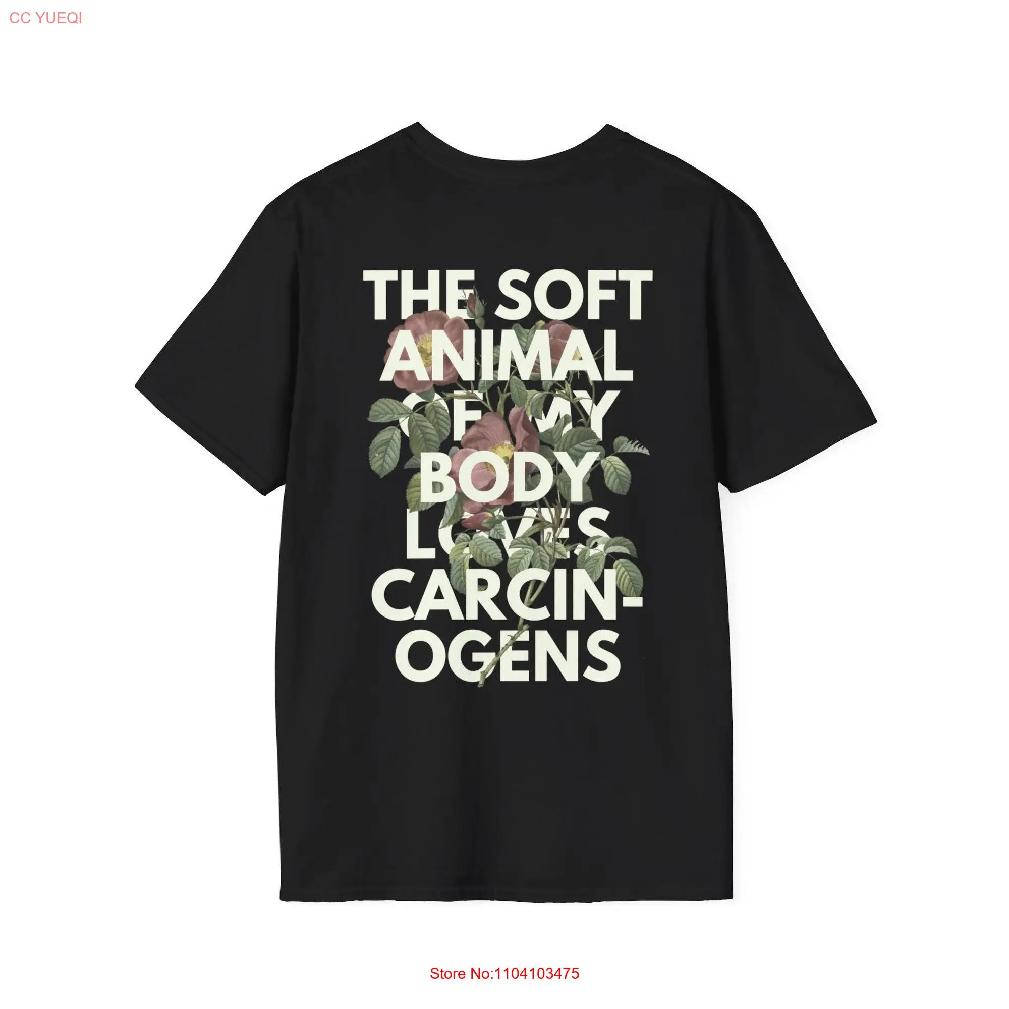 The Soft Animal Of My Body Loves Carcinogens Mary Oliver's Wild Geese Style T shirt long or short sleeves