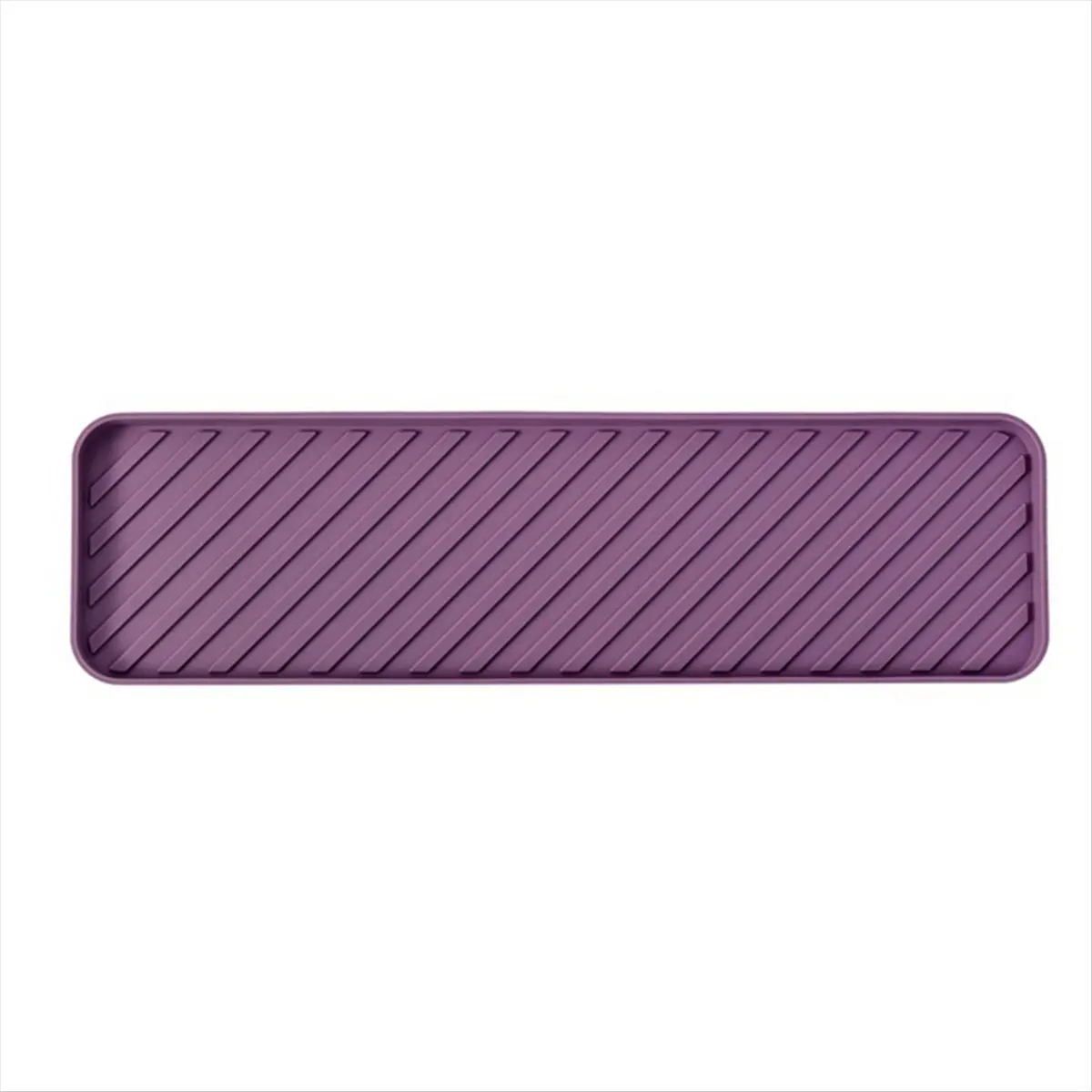 【POPULAR PICK】Tray Placemat Seasoning Bottle Rack Insulated Teacup Storage Mat Kitchen Soap Tray Silicone Sink Tray