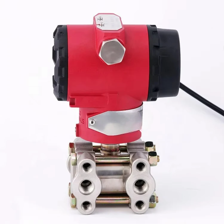 Flange Type Diaphragm Differential Pressure Sensor 4-20mA Stainless Steel Smart Differential Pressure Level Meter