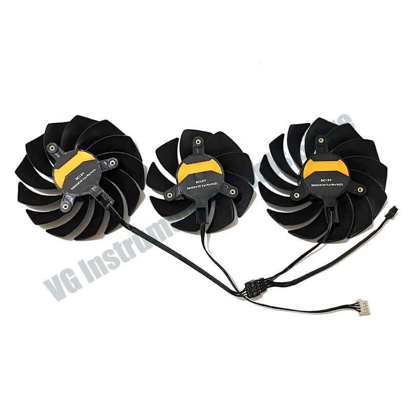 Für 90MM 4PIN RTX3070 RTX3080 GPU-Kühlerlüfter für Colorful Geforce RTX 3060Ti 3070 3080 iGame Ultra Ersatz-Grafikkartenlüfter – Detail 3