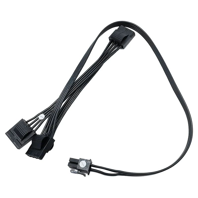 6Pin إلى 3-port IDE كابل موليكس لـ Seasonic X-1050 1250XM P1000 X-Series KM2- X-560 X-460 وحدة الطاقة