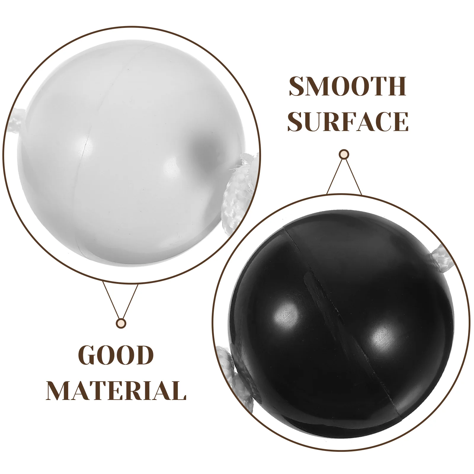 

2 Pcs Rhythm Ball Balls Shaker for Beginner Shaking Double Music Instrument Musical Instruments Percussion