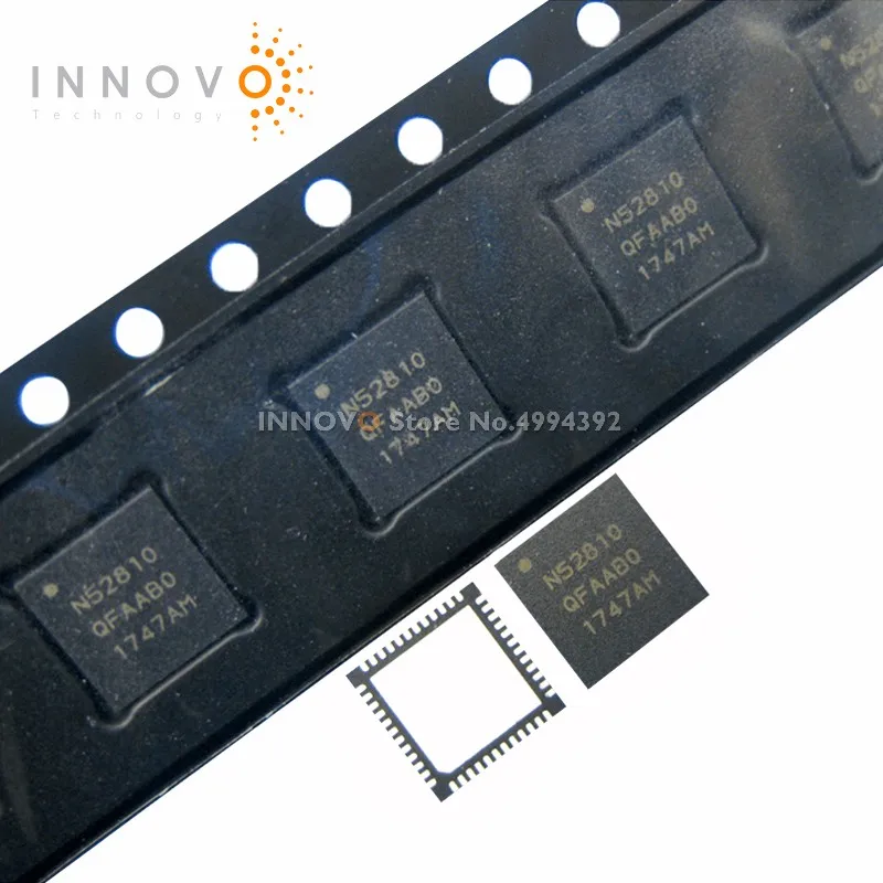 5pcs/lot NRF52810-QFAA-R NRF52810 RF TXRX+MCU BLUETOOTH VFQFN-48 IC CHIP New original