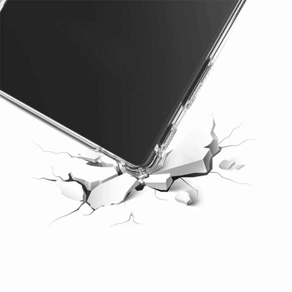 Soft TPU Protective Cover Transparent Shock Absorbing EBook Reader Case Scratch‑resistant Protective Shell for XTEINK X4Pro