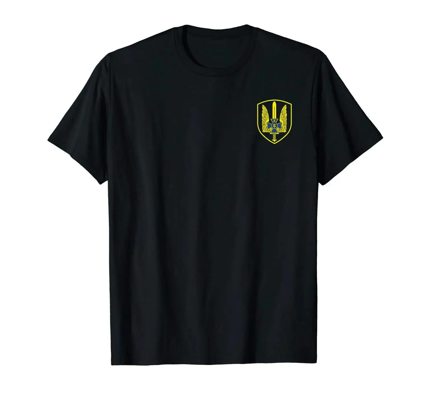 Футболка Sbu Ukraine Alpha Group Special Forces Spetsnaz, двухсторонняя модная футболка унисекс 2019,