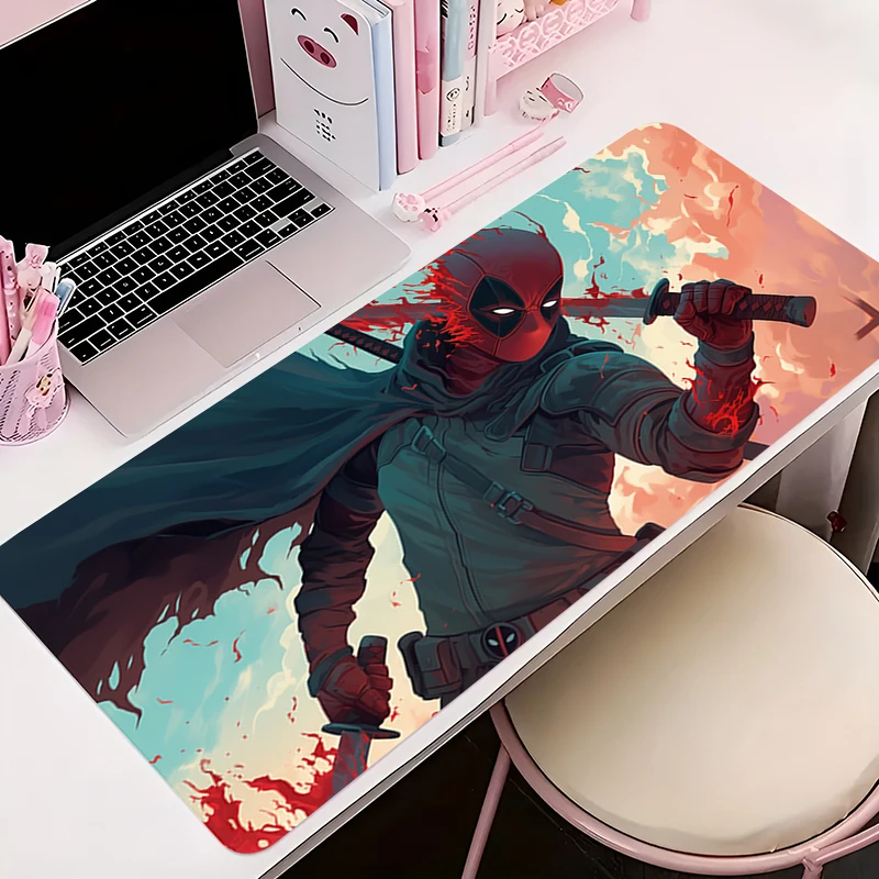 Large Gaming Mousepad Gifts D-Deadpools Mousepads Desk Pads For HD PC Keyboard Mats Table Rug Colorful Computer Mousepad For LOL