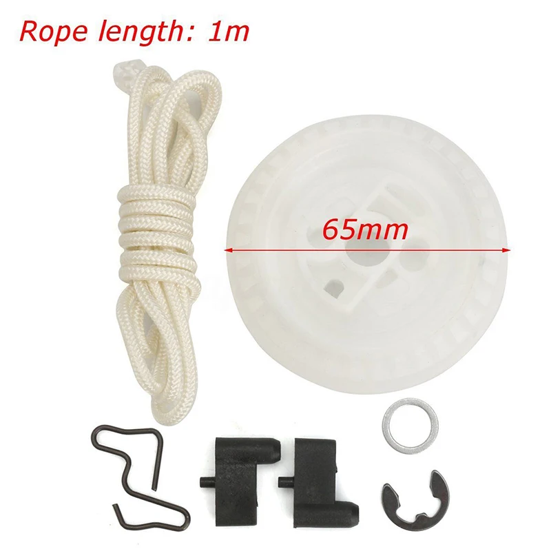 Kit New Rope Pulley Pawl Starter 1125 195 7200 Accessories For Chainsaws 017 018 019 020 MS170 MS190 MS192 Part