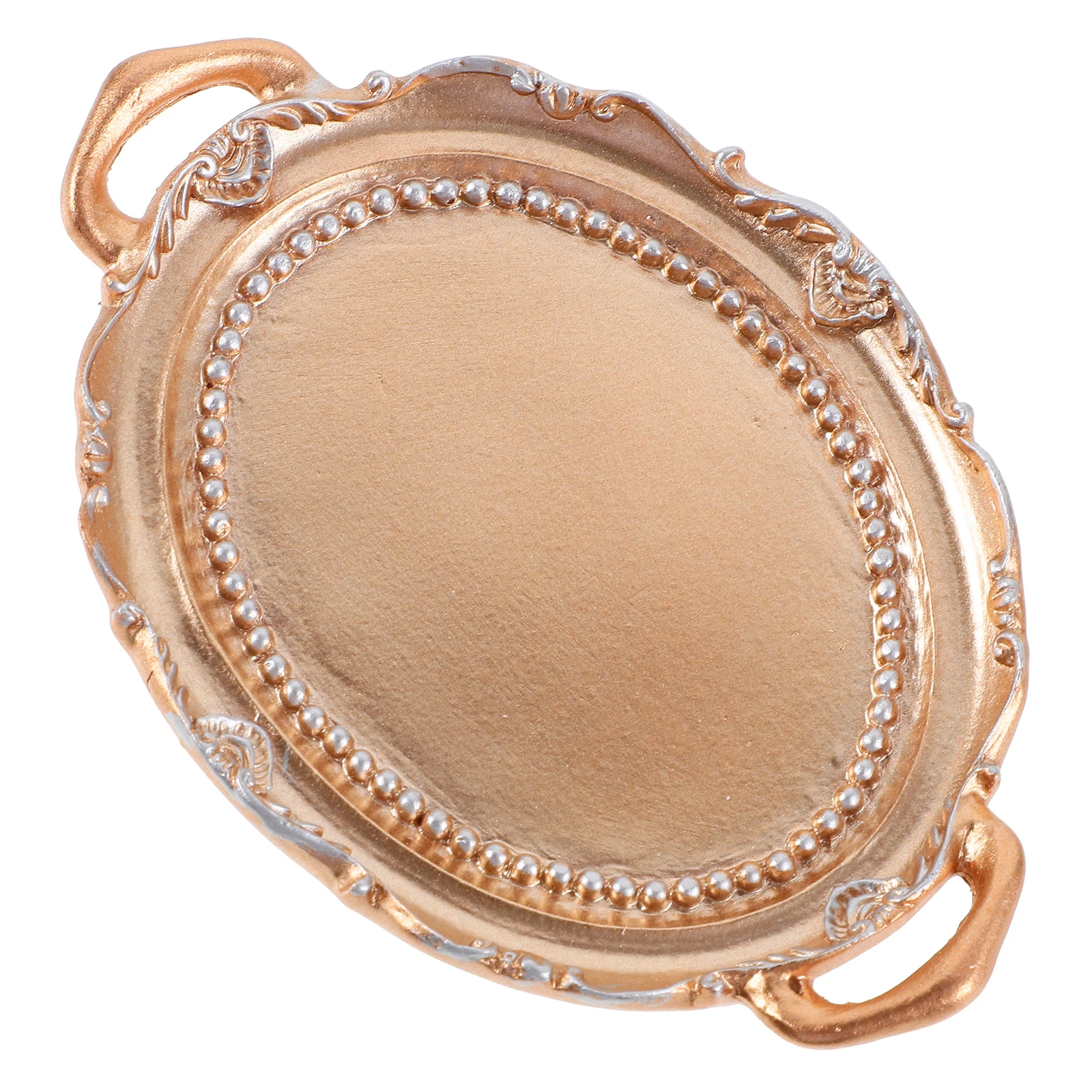 

Euro Pallet Perfume Bottle Tray Vintage Jewelry Dish Trinket Display Decorate Elegant Holder Resin Jewellery Plate