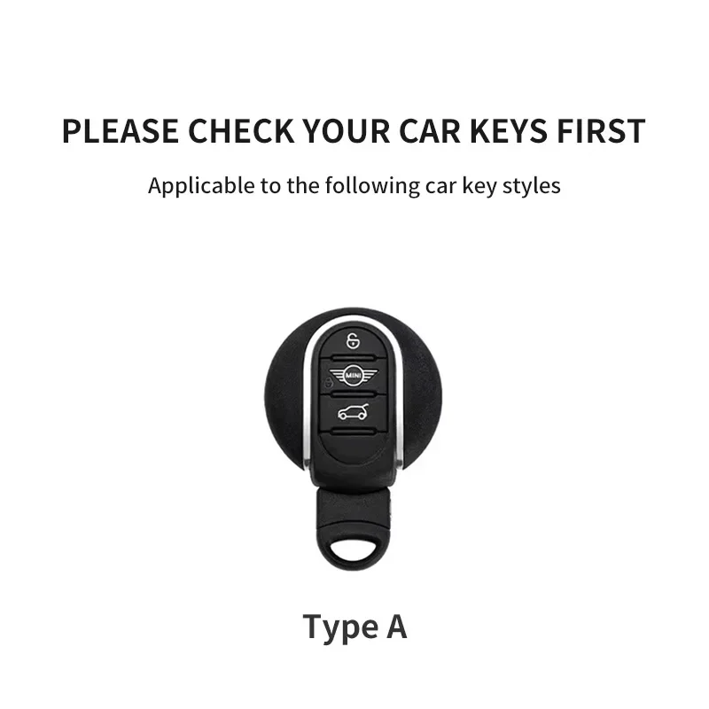 

Кожаный чехол для ключей от автомобиля, брелок для BMW MINI COOPER S ONE F54 F55 F56 F57 F60 CLUBMAN COUNTRYMAN, автомобильный чехол для ключей, аксессуары