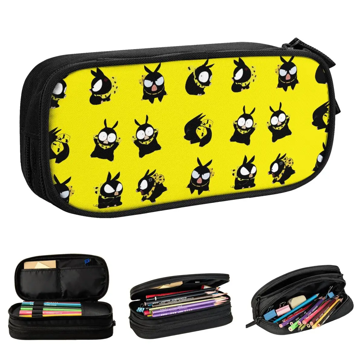 Lovely P-Chan Pigs Ranma 1/2 Pencil Cases Pencilcases Pen for Girl Boy Large Storage Bag Office Zipper Stationery