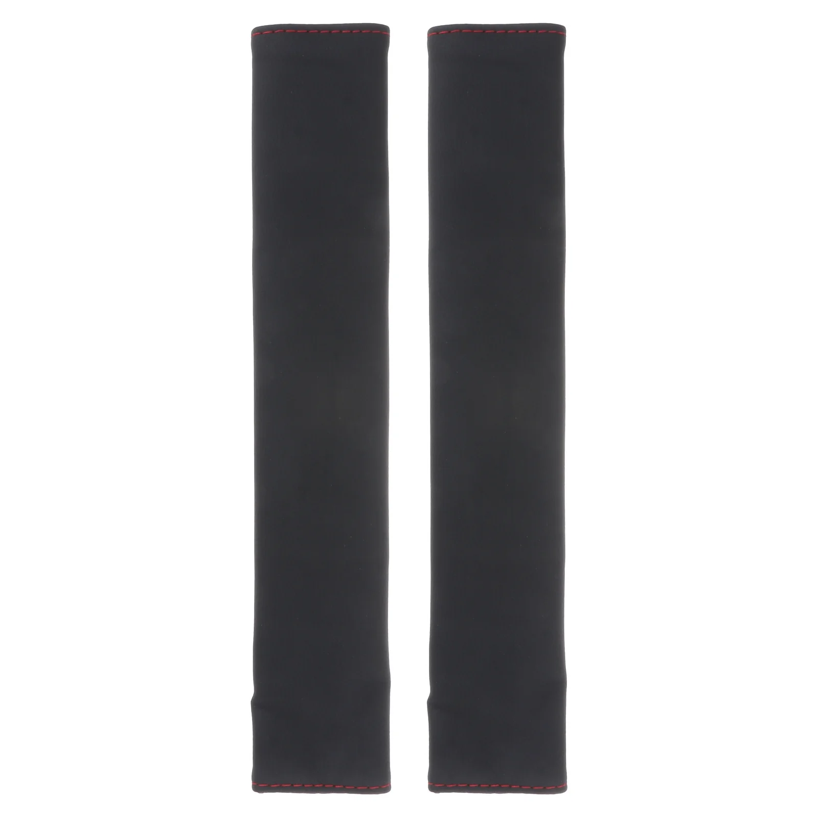 2 szt. Osłony ochronne 33 cm Czarne nakładki na ramię z PU Oddychające ochraniacze Łatwy montaż do plecaka samochodowego