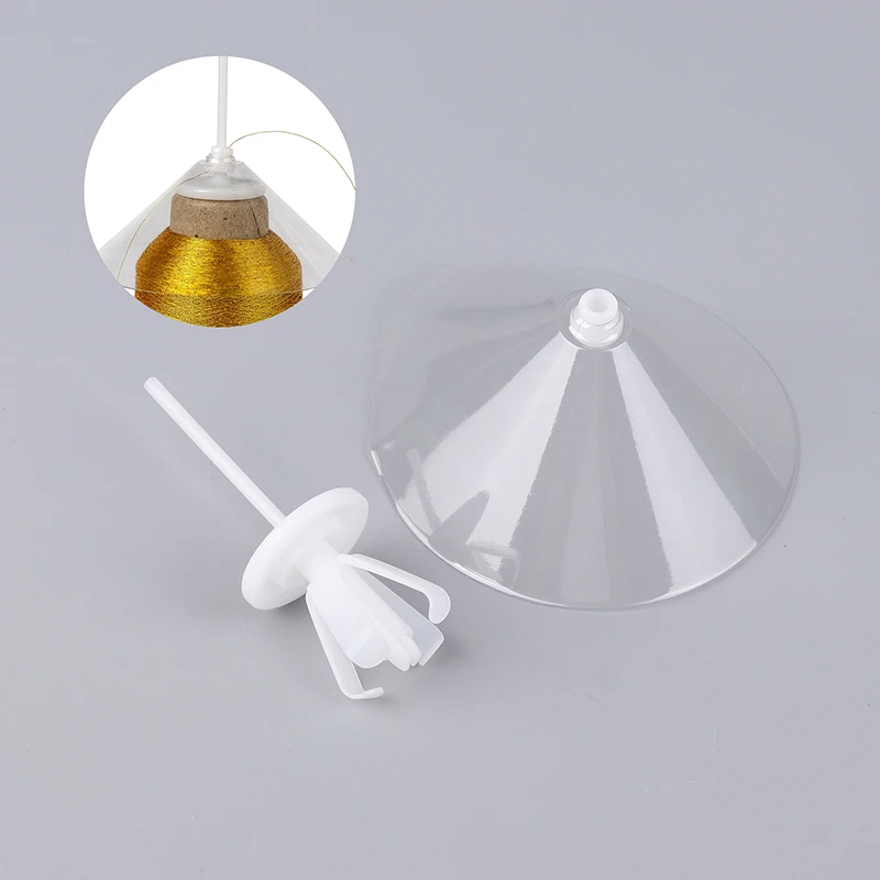 1PC Regenschirm Anti-wicklung Gewinde Kappe Material DIY Manuelle Computer Anti-knoten Nähmaschine Zubehör