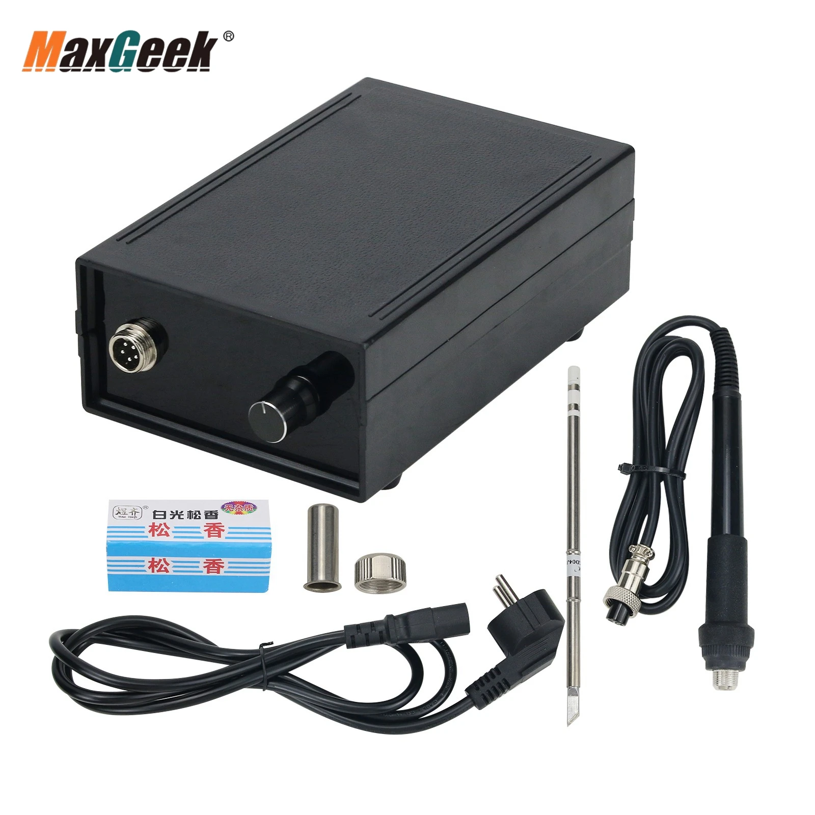 Maxgeek T12 110V/220V Universal Soldering Station Solder Station Standard Version Adjustable Temperature