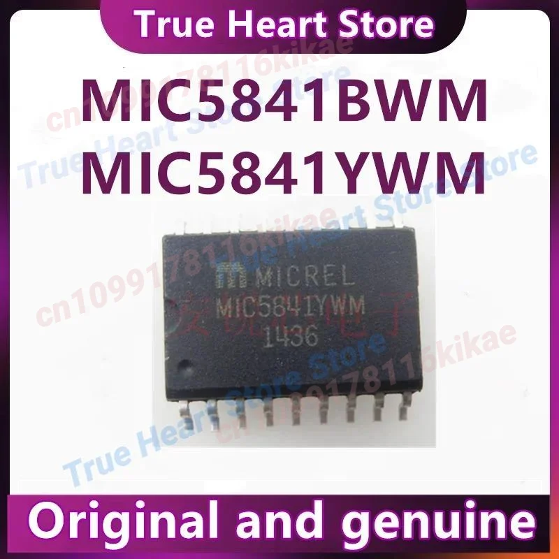 5PCS MIC5841YWM MIC5841BWM MIC5841 SOP18 chip driver di carico con chiusura di ingresso seriale a 8 bit
