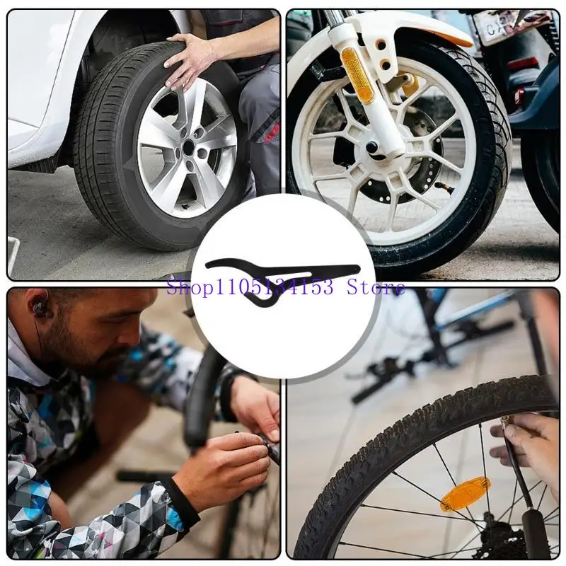 

hg89 Tire Dismount Tool Tyre Install Removal Tool Hand Wrench Bikes Tire Maintenance Accessories Auxiliary Tool Heavy Duty